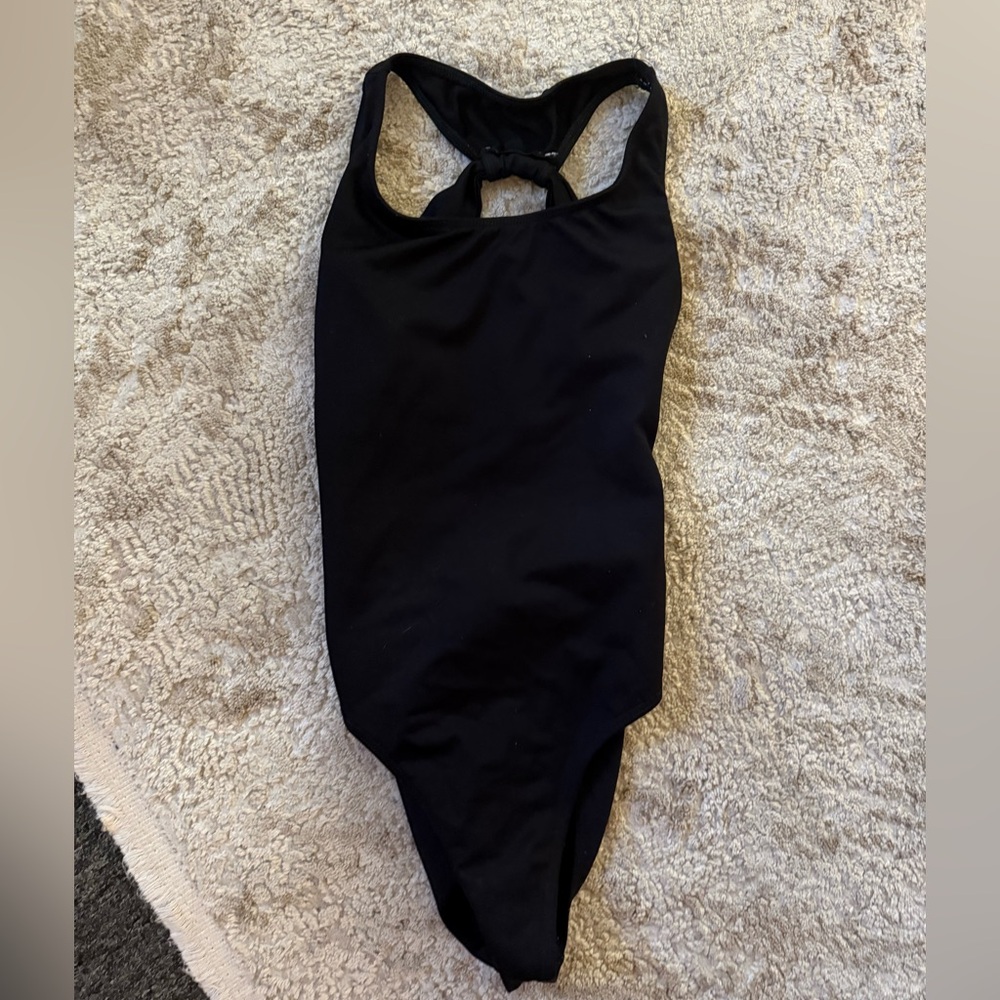 Motionwear black leotard